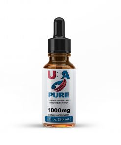 1000mg Full Spectrum CBD Oil - USA Pure CBD Bottle