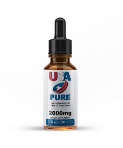 USA Pure CBD 2000mg Full Spectrum CBD Oil Bottle Image