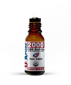 USA Pure Topical CBD 2000mg Bottle