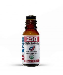 Topical CBD Oil 250mg - USA Pure CBD Bottle